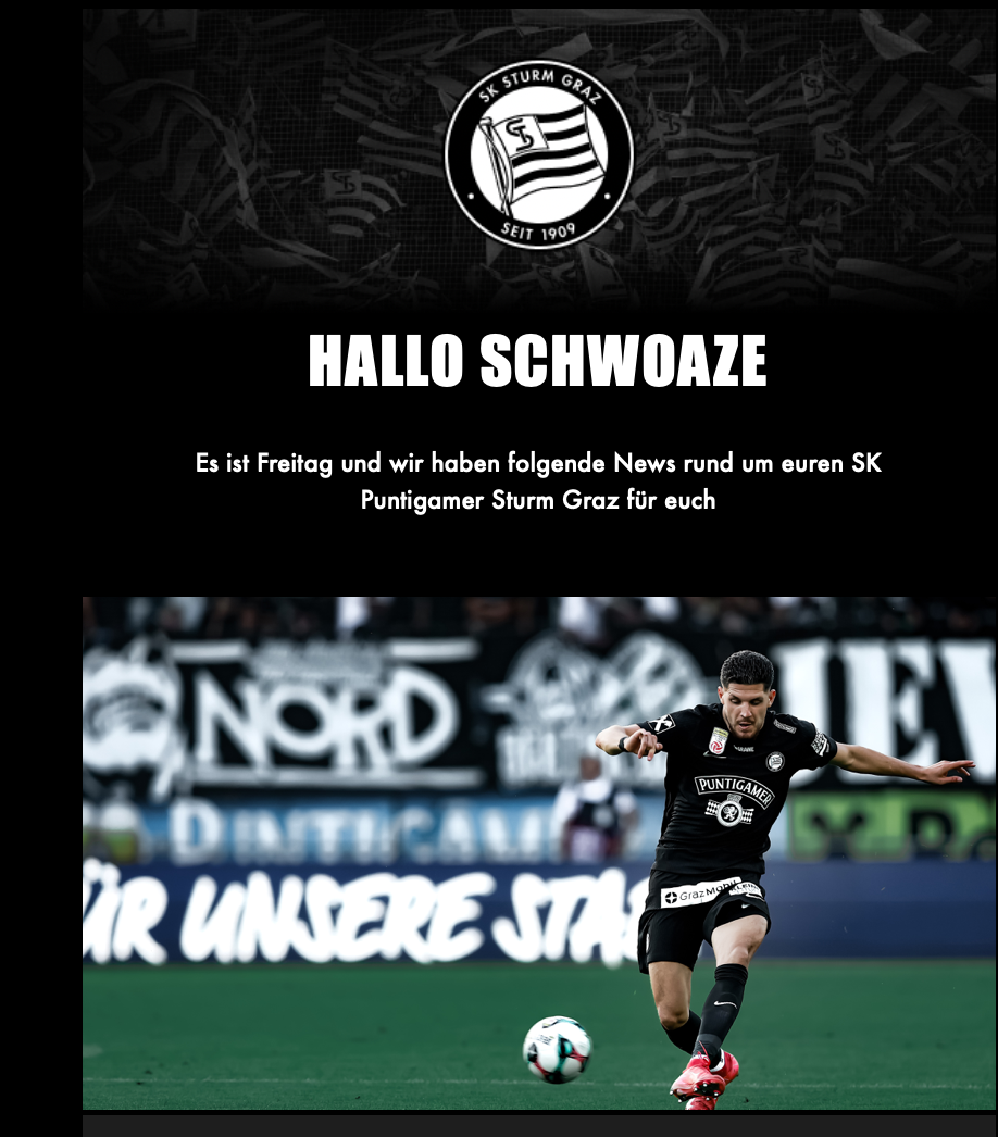 Ein Screenshot von einer Website.