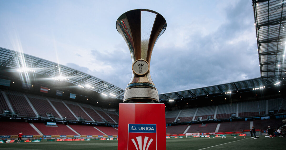ÖFB Cup: Violets come to Graz