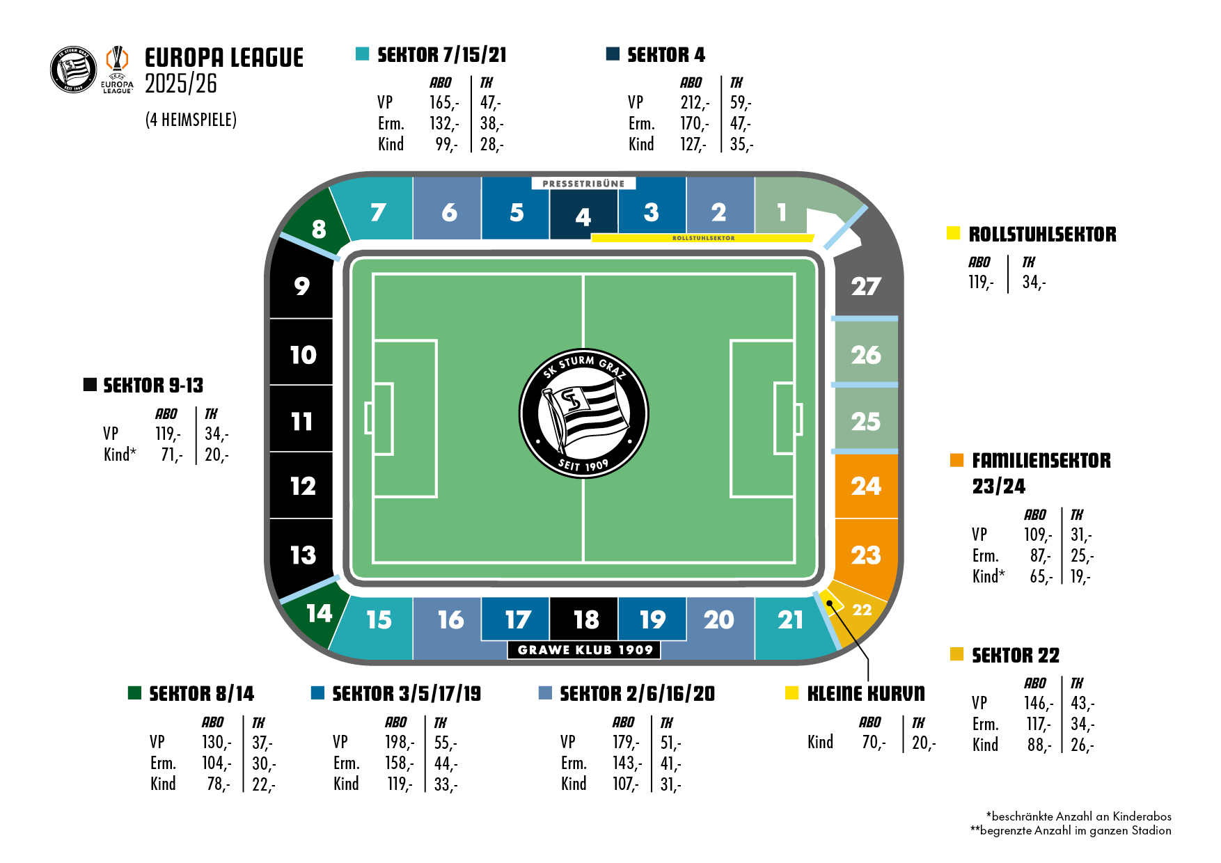 Stadionplan
